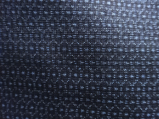 JAPANESE KIMONO / ANTIQUE MENS ENSEMBLE KIMONO / SILK / DORO OSHIMA TSUMUGI